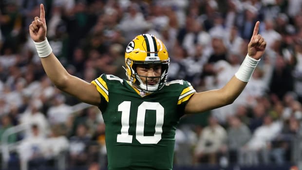Green Bay Packers quarterback Jordan Love
